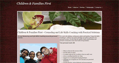Desktop Screenshot of childrenfamiliesfirst.org